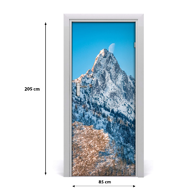 Door wallpaper Giewont tatry