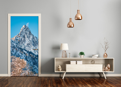 Door wallpaper Giewont tatry