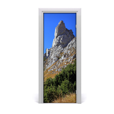 Door wallpaper Small giewont tatry