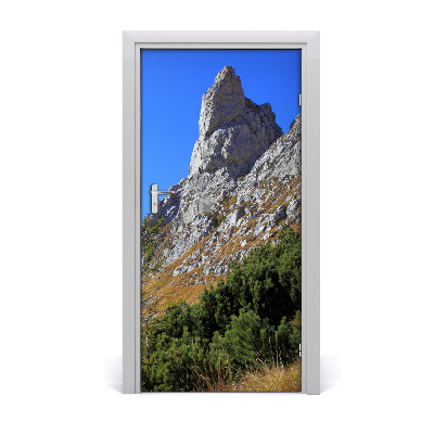 Door wallpaper Small giewont tatry