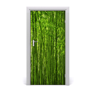 Self-adhesive door veneer Bamboo forest