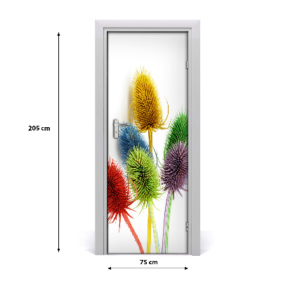 Self-adhesive door veneer Thistle