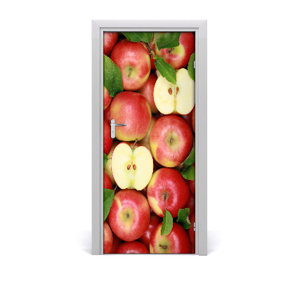 Self-adhesive door sticker Apples