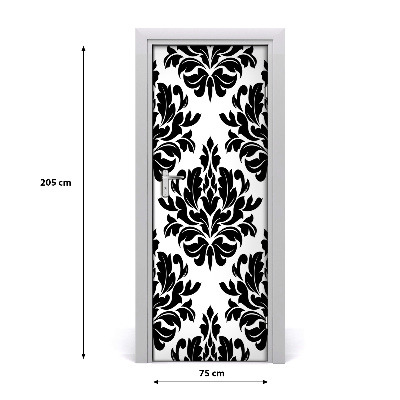 Door wallpaper For home ornaments