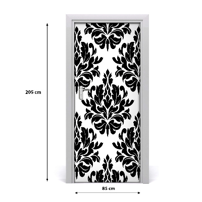 Door wallpaper For home ornaments