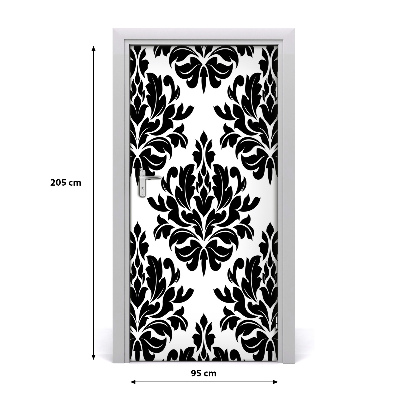 Door wallpaper For home ornaments