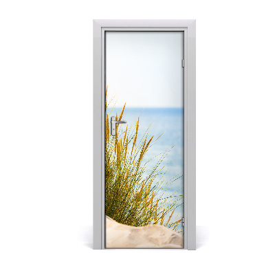Door wallpaper Seaside dunes