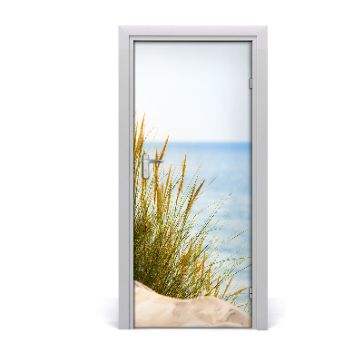 Door wallpaper Seaside dunes