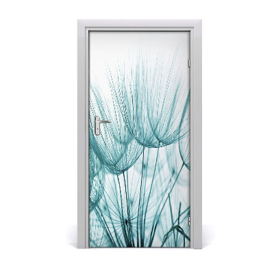 Self-adhesive door sticker Dandelion seeds