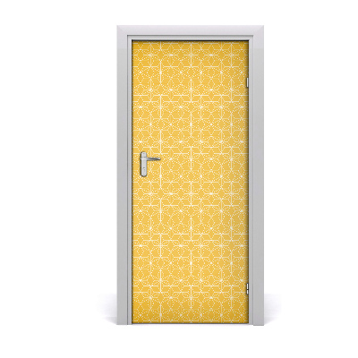 Self-adhesive door sticker The wall of stars