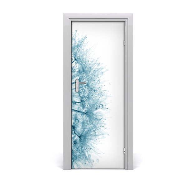 Self-adhesive door sticker Dandelion seeds