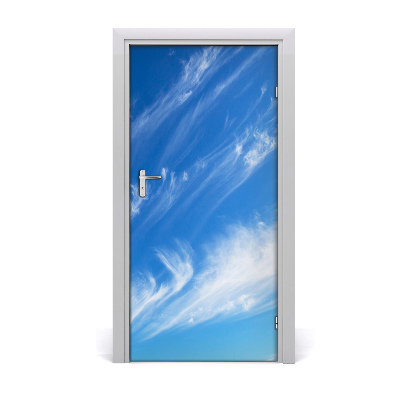 Door wallpaper Clouds in the sky