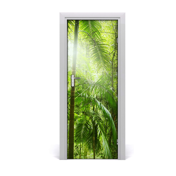 Door wallpaper The rainforest