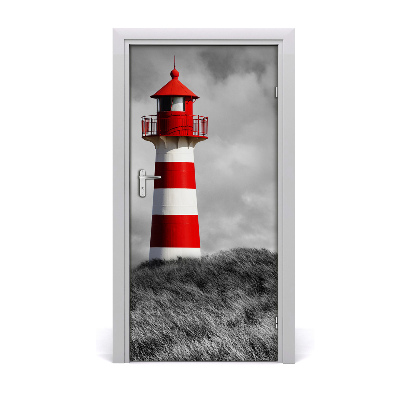 Self-adhesive door wallpaper Lighthouse