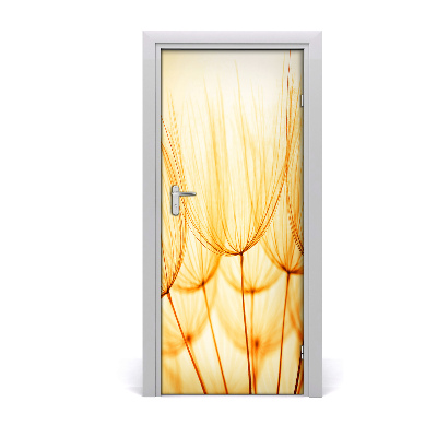 Self-adhesive door sticker Dandelion seeds