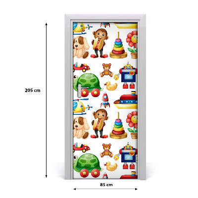 Self-adhesive door sticker Wall toys