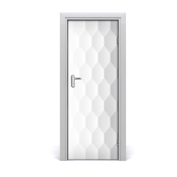 Door wallpaper Geometric background