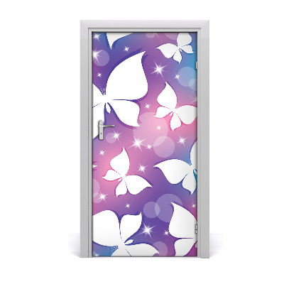 Self-adhesive door sticker Wall butterflies