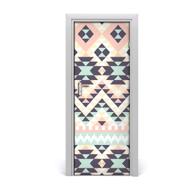 Door wallpaper Ethnic background