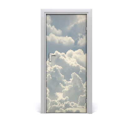 Door wallpaper Landscapes of clouds