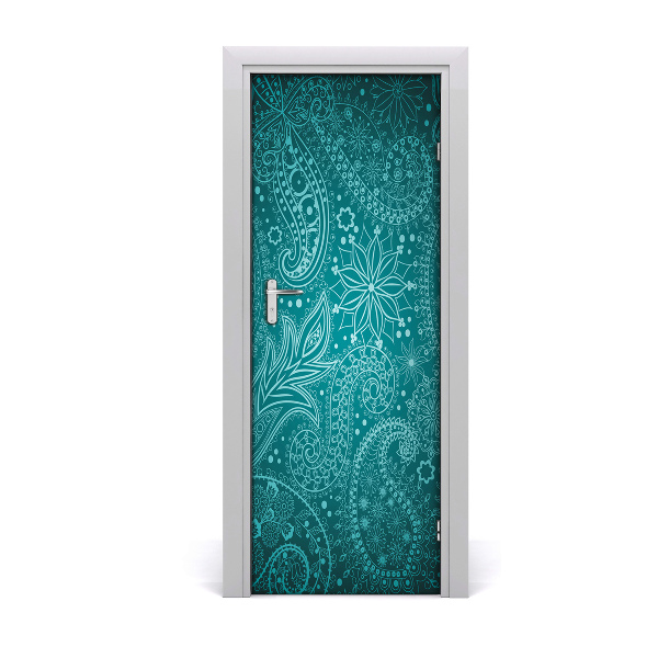 Door wallpaper For home ornaments