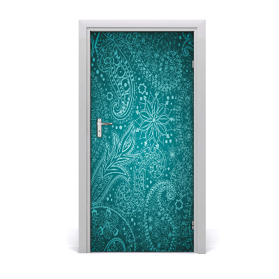 Door wallpaper For home ornaments