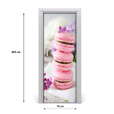 Self-adhesive door sticker Cookies