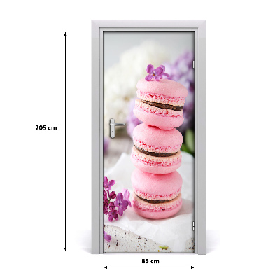 Self-adhesive door sticker Cookies