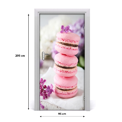 Self-adhesive door sticker Cookies