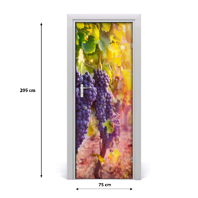 Door wallpaper Landscapes vineyard