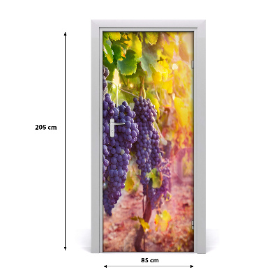 Door wallpaper Landscapes vineyard