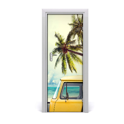 Door wallpaper Time for surfing