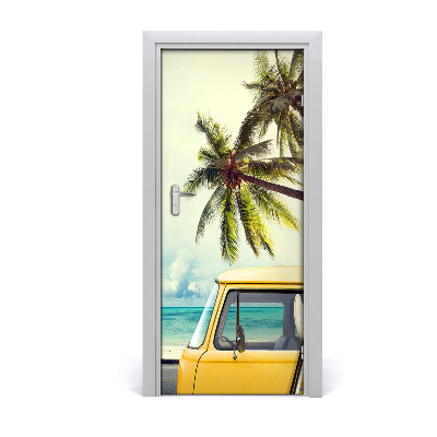 Door wallpaper Time for surfing