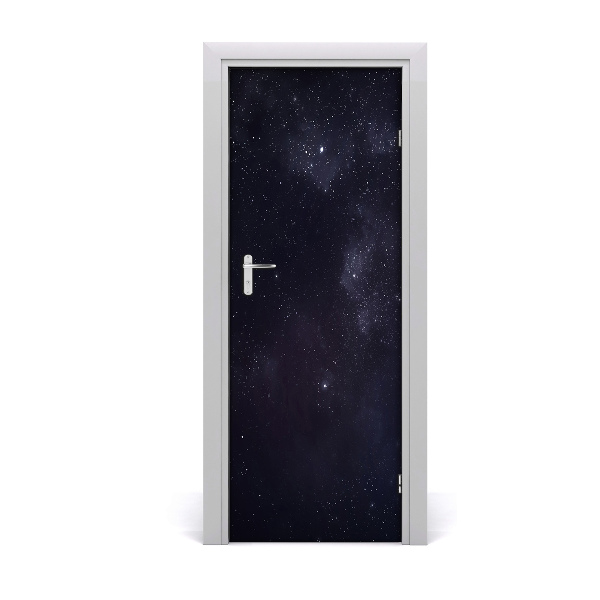 Self-adhesive door wallpaper Constellation