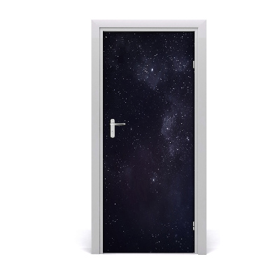 Self-adhesive door wallpaper Constellation