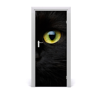 Self-adhesive door sticker Wall cat's eyes