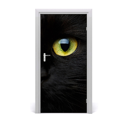 Self-adhesive door sticker Wall cat's eyes