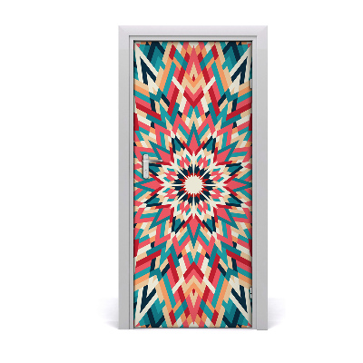 Self-adhesive door sticker Wall kaleidoscope