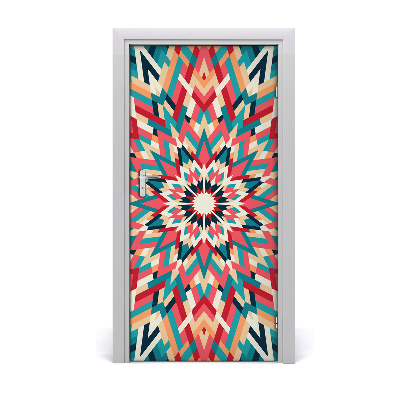 Self-adhesive door sticker Wall kaleidoscope