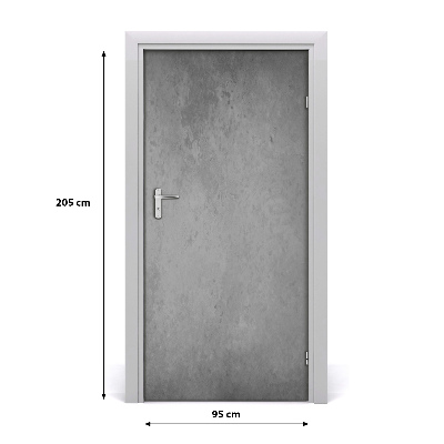 Door wallpaper Concrete background