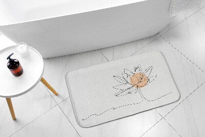 Bathmat Water lily