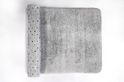 Bath mat Gray wall