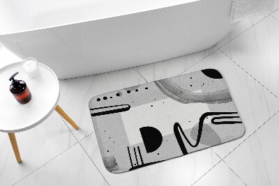 Bathroom carpet Geometric patterns