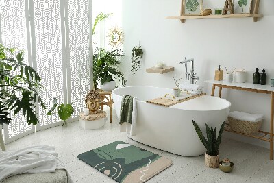 Bathmat Geometric pattern