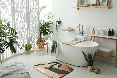 Bathroom mat Tropical abstraction