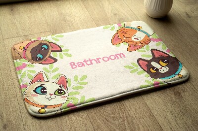 Bathmat Cats
