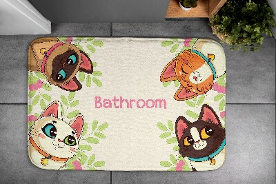 Bathmat Cats