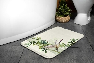 Bathmat Bird crane