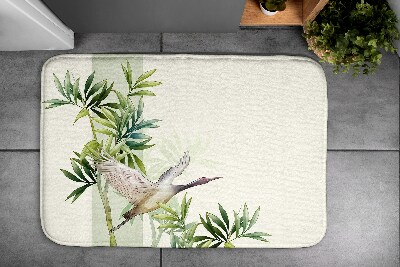 Bathmat Bird crane