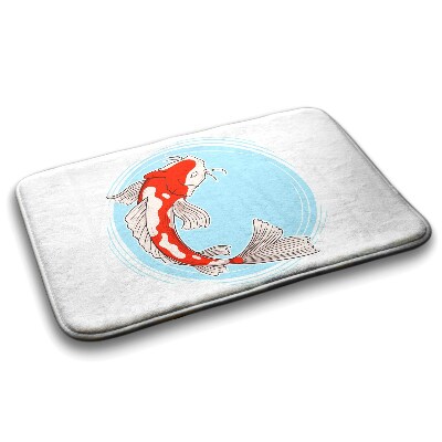 Bath mat Carp koi